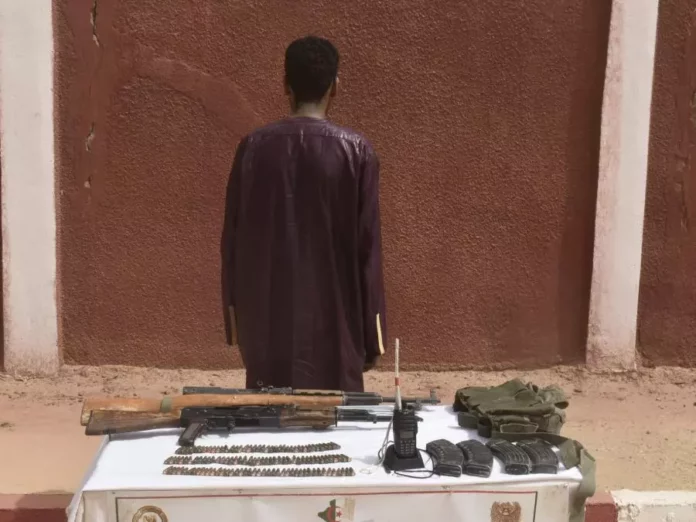 Reddition d'un terroriste