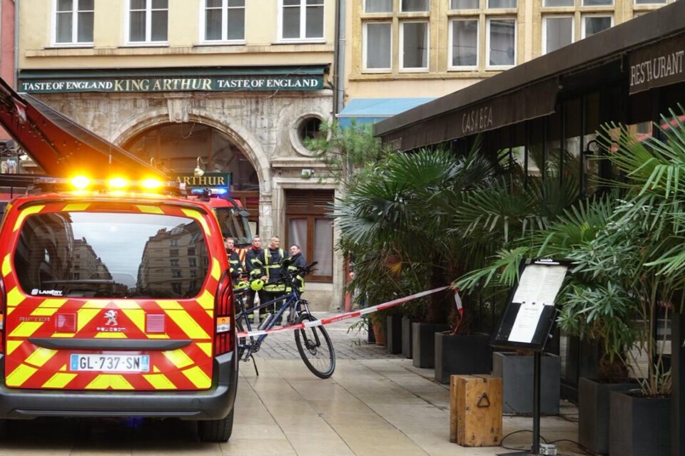 Explosion dans un restaurant à Lyon
