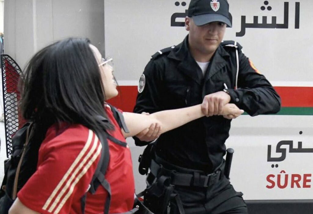 Manifestations au Maroc