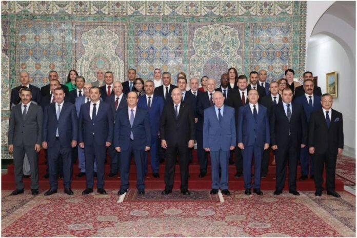 Le gouvernement Tebboune-Ghrieb 2025.