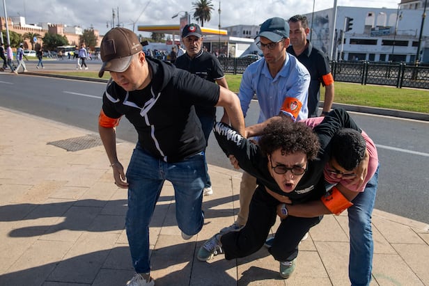 Manifestations au Maroc