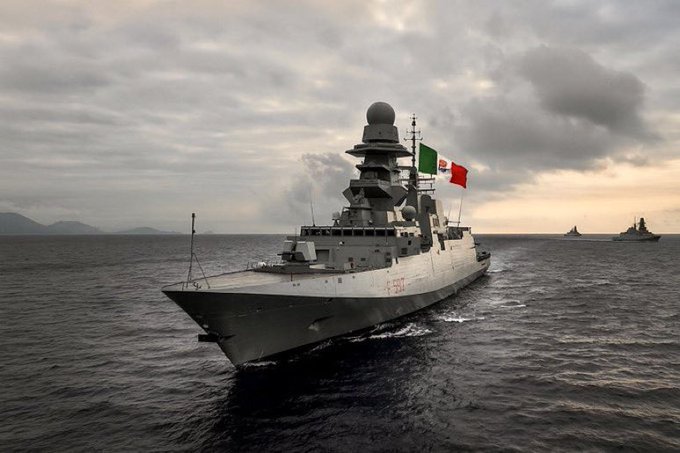 Marine italienne.