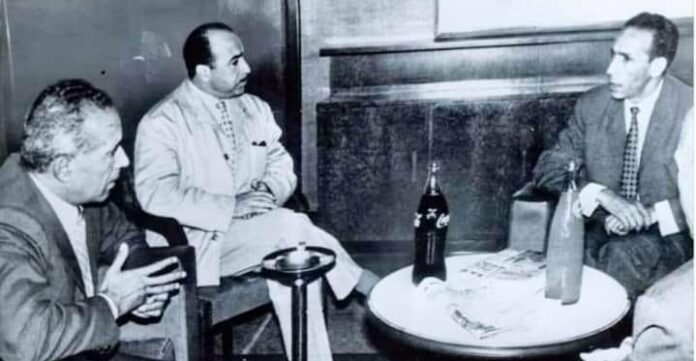 Khider, Krim et Boudiaf