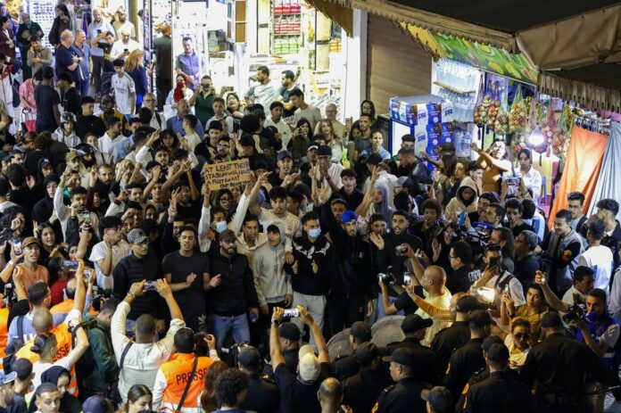 Manifestation au Maroc