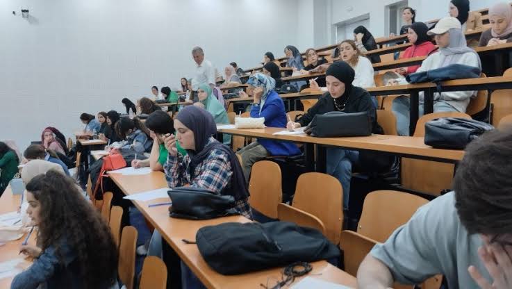 Etudiants algériens
