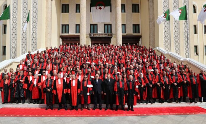 Tebboune et les magistrats