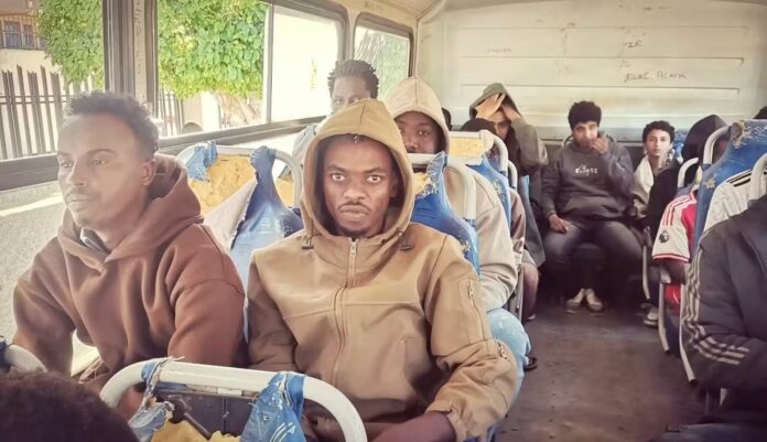 Des réfugiés africains en Tunisie