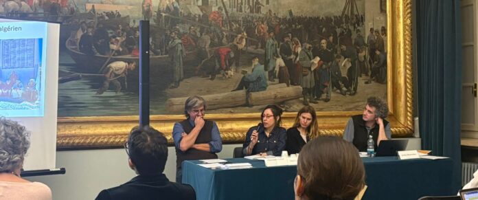 Projection du film Algérie, sections armes spéciales, réalisé par Claire Billet