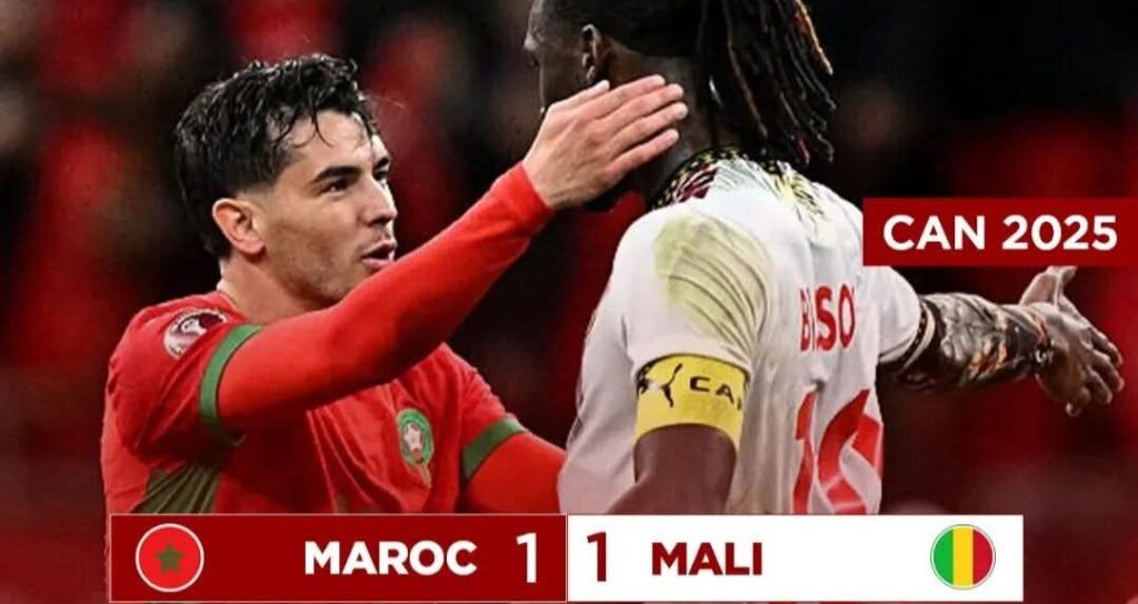 Maroc -Mali : match nul