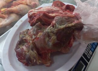 Batna : saisie de 150 kg de viandes impropres à la consommation et poursuites contre un commerçant Viande impropre à la consommation à Batna.