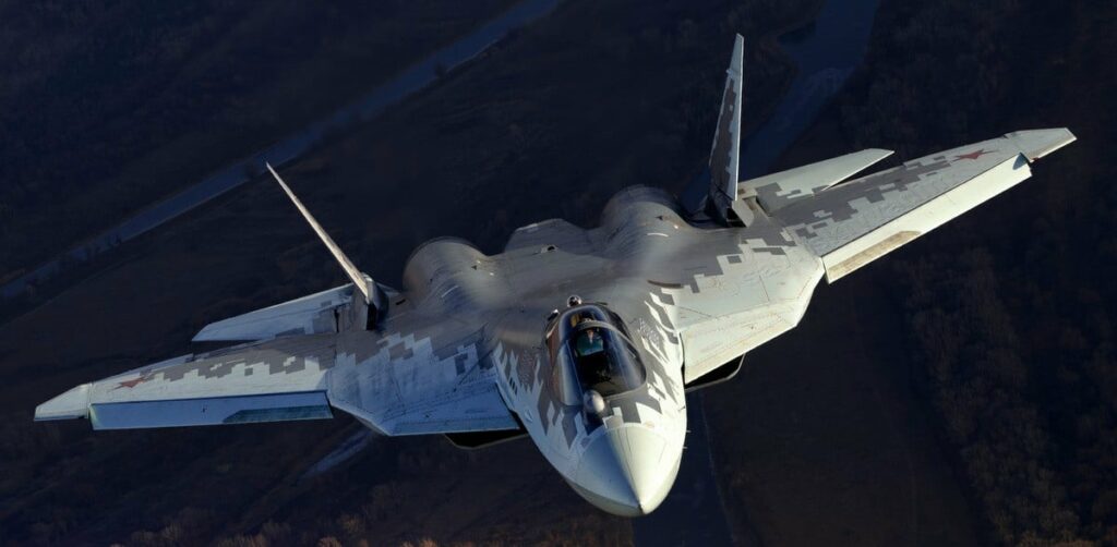 L'avion furtif SU 57