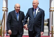 Tunisie‑Algérie : coopération militaire confirmée et rumeurs démenties Abdelmadjid Tebboune et Kaïs Saied