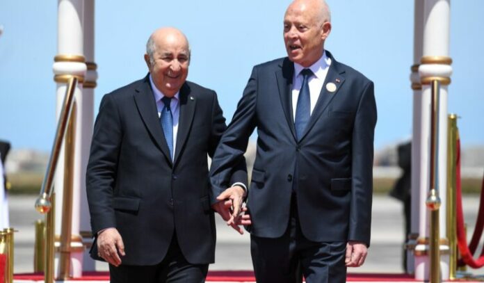 Abdelmadjid Tebboune et Kaïs Saied