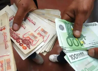 Marché parallèle : l’euro frôle les 290 dinars Le marché parallèle