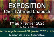 Vitry-sur-Seine : Cherif Ahmed Chaouch expose « Enfants de Palestine tout en couleurs » Exposition d'Ahmed Chaouch à Vitry sur Seine