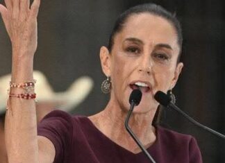 Mexique–États‑Unis : tensions et diplomatie après les menaces de Trump la présidente mexicaine Claudia Sheinbaum,