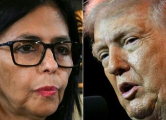 Venezuela : libération de «nombreux prisonniers» politiques Delcy Rodríguez, présidente par intérim, et Trump