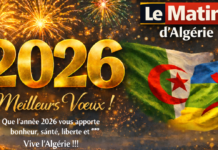 Mes vœux aux Algériens