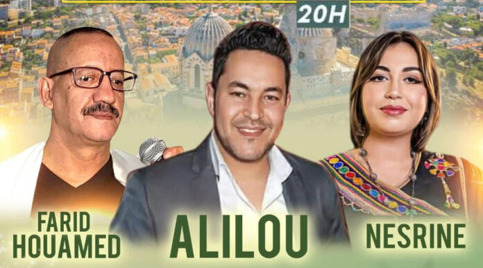 Trois chanteurs kabyles à Marseille.