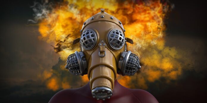 Masque : menace chimique